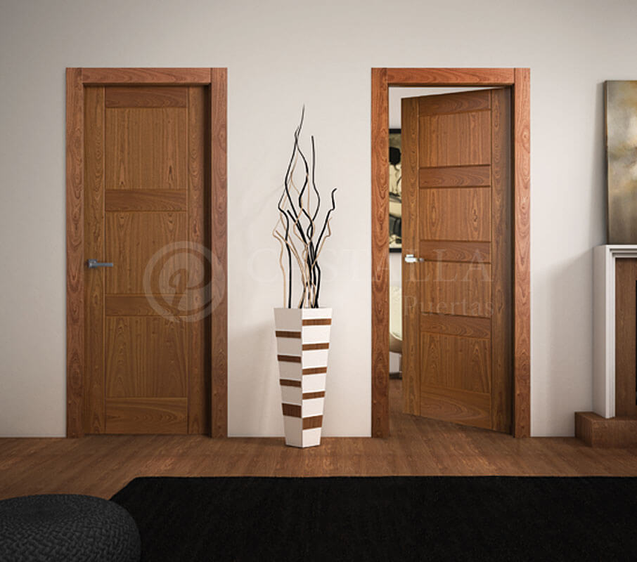 Puertas interior de madera modelos AMBAR y PERLA - Aramol